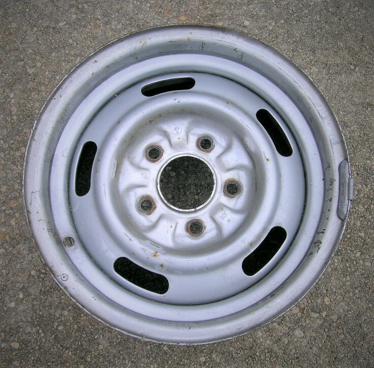 1969 Camaro Nova 14x6 XG Code Rally Wheel 7-21-XG Disc Brake Rim