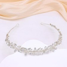Crystal Wedding Headbands For Brides RhinestoneSlim Bridal Headpieces For