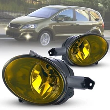 Fog Lights W/ Bulbs For Volkswagen VW Golf Jetta Beetle Eos 2010-2015