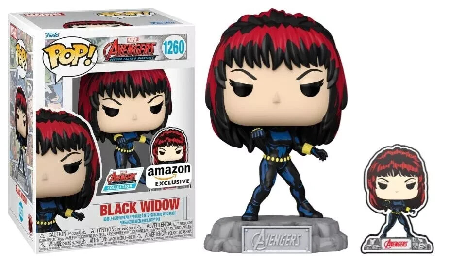 FUNKO POP! アベンジャーズ　ブラックウィドウ　ファーストフード限定版 FUNKO POP! アベンジャーズブラックウィドウファーストフード
