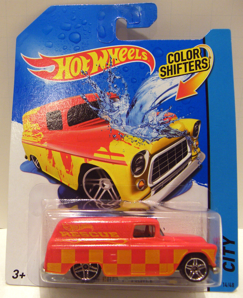 Hot Wheels, Color Shifters '55 Chevy Panel, NIP