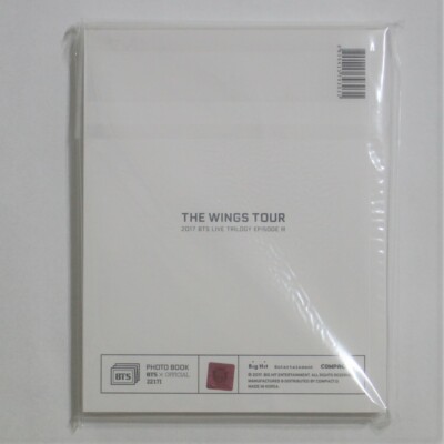 BTS Official The Wings Tour 2017 Face Photo Collection Sealed 3-7
