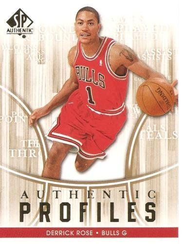 2008 SP Authentic Profiles Derrick Rose Rookie Card Chicago Bulls EBay