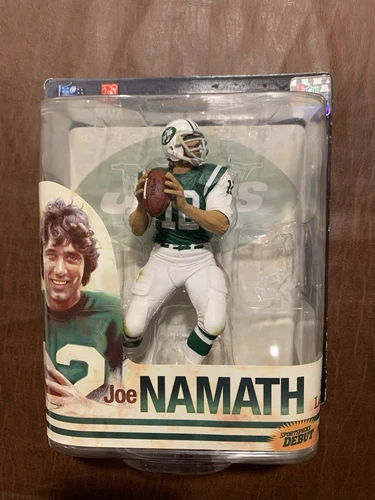 Joe Namath Signed McFarlane Action Figure