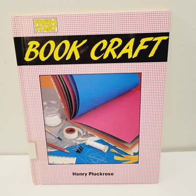 Vtg 1992 Fresh Start Book Craft Henry Pluckrose Franklin Watts DIY Project 