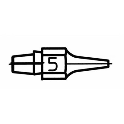 Weller DX115 0051314599 Threadless Eccentric Desolder Tiplet for DXV80