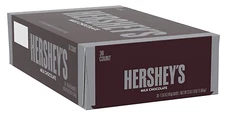 Hershey's Milk Chocolate Candy Bars, Bulk Candy, 1.55-Oz. Bars, 36 Count