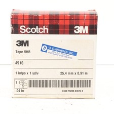 3M VHB "1 w x 1yd 4910 Double Sided Foam Tape Clear Acrylic 25.4mm x 0.91M