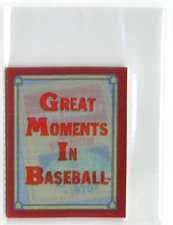 1988 Score - Great Moments In Baseball / Do You Remember Inserts - 40% off 4+