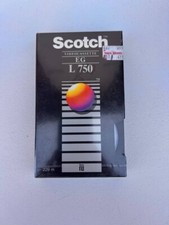 Scotch Video Cassette EG L 750 Beta Max Blank Tape Sealed 1988