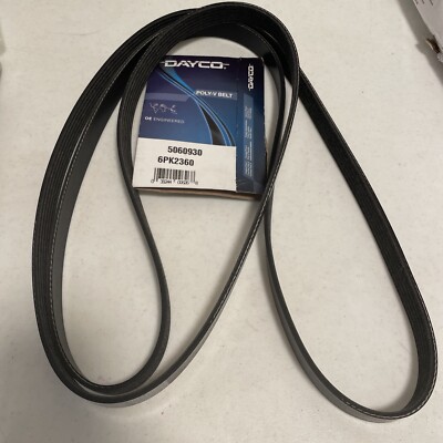Dayco Poly Rib 5060930 Serpentine Belt 6PK2360