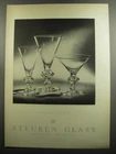 1952 Steuben Glass Table Crystal Advertisement