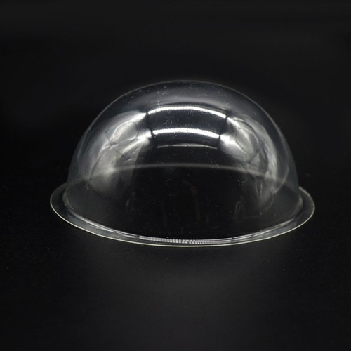 Ornamento mezza cupola plastica trasparente 20 pezzi per artigianato e arredo casa ideale per neve - Foto 3 di 12