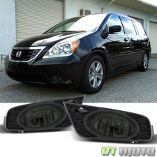 For Smoke 08-10 Honda Odyssey Bumper Driving Fog Lights Lamp Wswitch Leftright