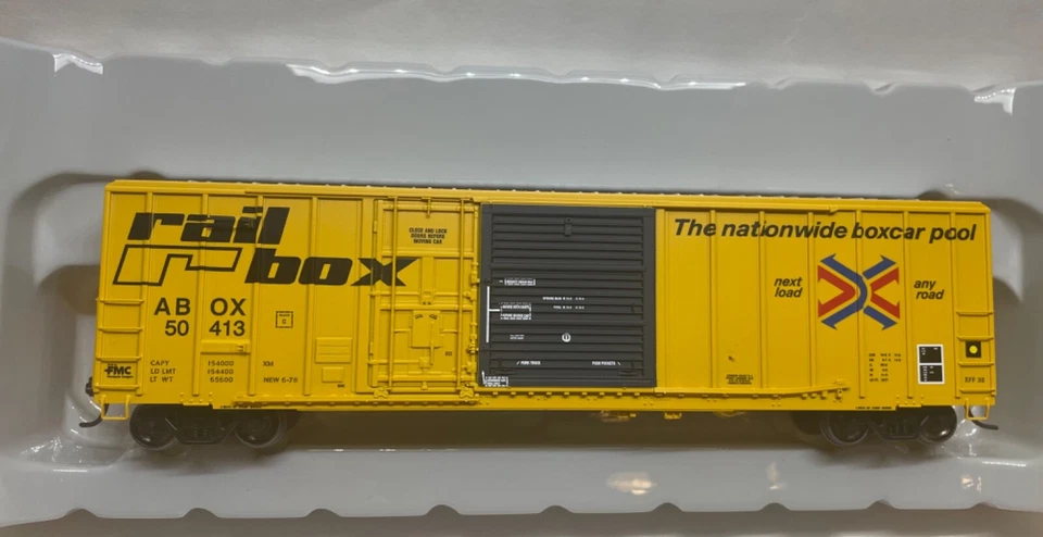 ExactRail FMC 5277 Combo Door Box Car ABOX 50413  EE-1801-02 HO Detailed MINT - Image 4 of 4