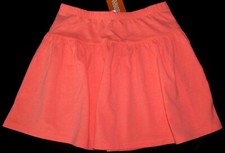 Gymboree Hop'n'Roll neon coral pink knit skirt NWT size 4 Island Cruise