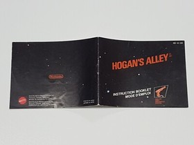 Hogan's Alley Authentic Original NES Nintendo Manual Only *Canada Variant