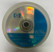 HP CD-R 50 Pack Recordable Blank Discs 700 MB 80 Min 52x NEW Factory -OPEN BOX