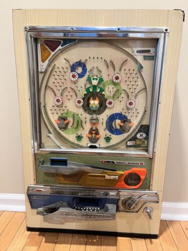 Máquina Sanyo Pachinko vintage necesita reparación no probada