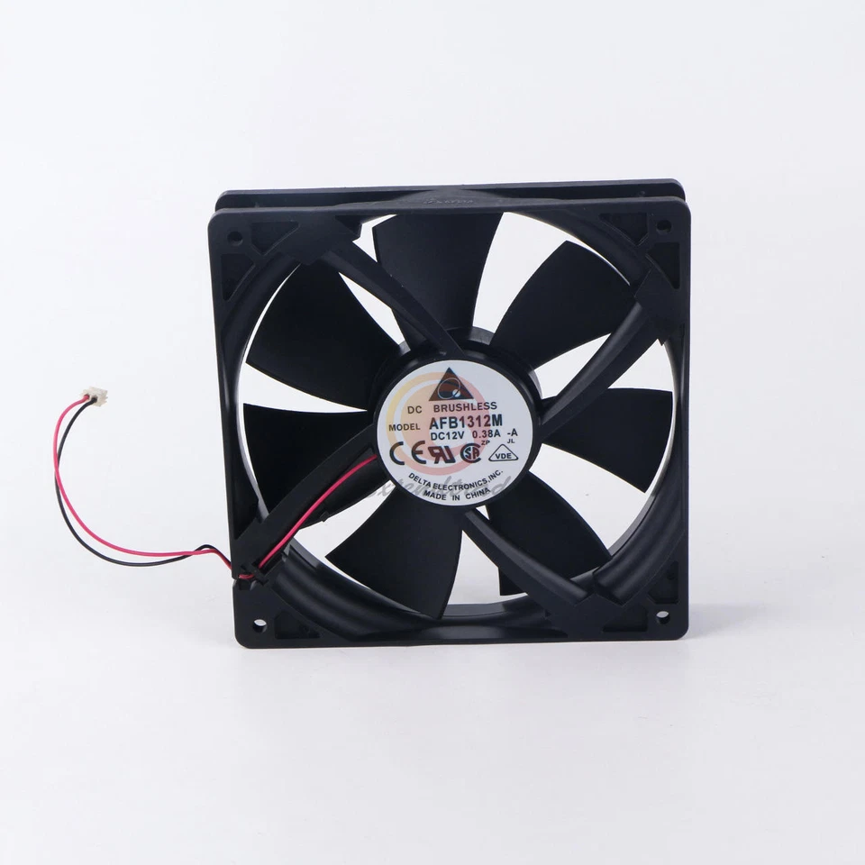 Für Delta 13525 2Wie AFB1312M Dc 12V 0.38A 13.5cm 135mm Schutzhülle Axial Kühler - Bild 4 von 4