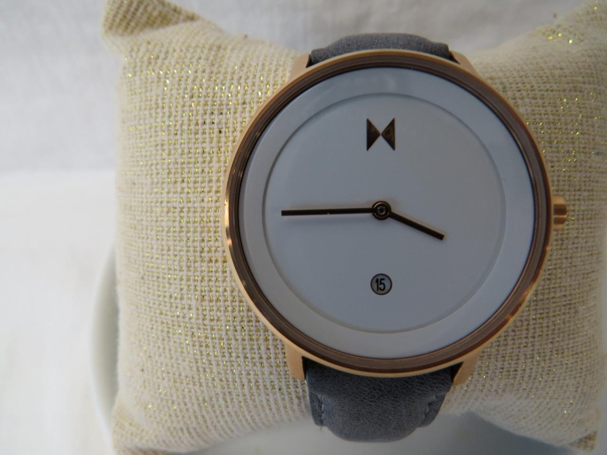 MVMT Rose Gold and Charcoal Gray Woman’s Watch MVMT D-MF02-RGPU Signature Ladies Watch - Rose & Brown main image 3