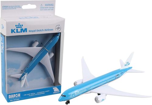 5.75 Inch Boeing 787 KLM Royal Dutch Airlines 1/388 Scale Diecast Model - Picture 1 of 5