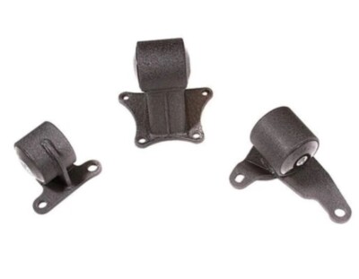 Innovative For 90-93 Honda Accord Conversion (F-Series/RH Mount) Black Aluminum