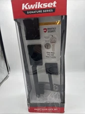 Kwikset 98180-020 Handleset - Matte Black Lever set Handle