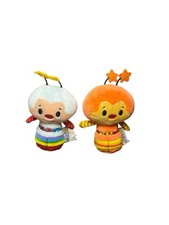 LOT 2 Hallmark Itty Bittys Rainbow Brite TWINK OJ Limited Edition Plush