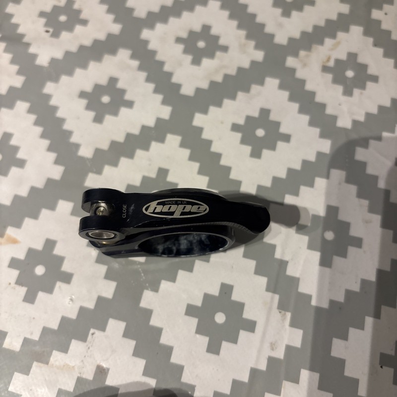 Hope Seat Clamp 34.9mm CNC Black Seatpost Clamp