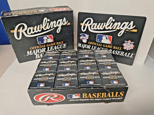 Rawlings Official League Pelotas De Béisbol De Grado De Competiencia