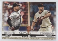 2019 Topps Update Rookie Combos Gold /2019 Sam Coonrod Travis Bergen Samuel uk2