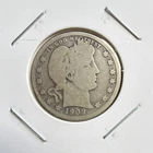 1909-D Barber Quarter Dollar 25¢ Silver Coin Circulated & Uncertified