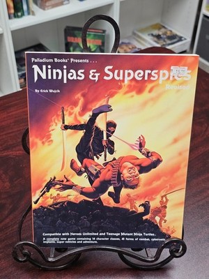 Palladium Books Ninjas and Superspies Revised RPG