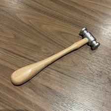 Jewellers Texturing Hammer Dual Face Line Dot Pattern Metalwork Tool ,