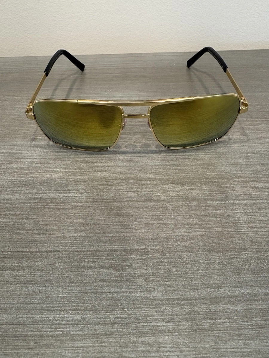 Maui Jim Gold Sunglasses Men display picture 1