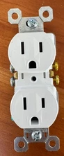 10 pack Pass & Seymour 15 Amp 125 Volt  Duplex Outlet Receptacle White