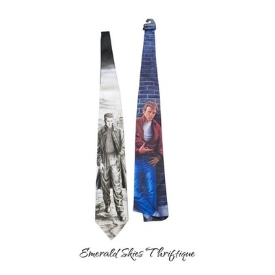 Ralph Marlin James Dean ties, set up two. Free shipping