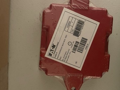 102959  Red Weatherproof Back Box WBB-R  102959 Wheelock