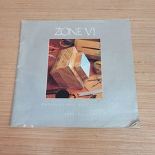 1995-96 Zone VI Photographic Specialty Camera/Lens/Filter/Accessory Catalogs