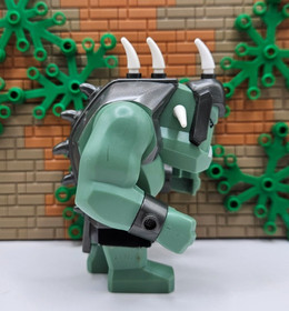 ( S6 / 3 / 9 ) Lego Castle cas364 Fantasy Era - Troll 5 White Horns 7038