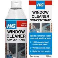 HG Window Cleaner, Professional Concentrate, 500 ml (Pack of 1), Classic 