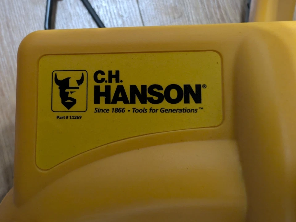 C.H. Hanson measuring wheel yellow aluminum wheel diameter 13" PN 11269 USA - Image 4 of 4