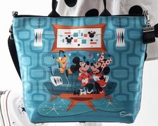 2026 EPCOT Festival of The Arts Scooter X Harveys Mickey Minnie Tote Bag IN HAND