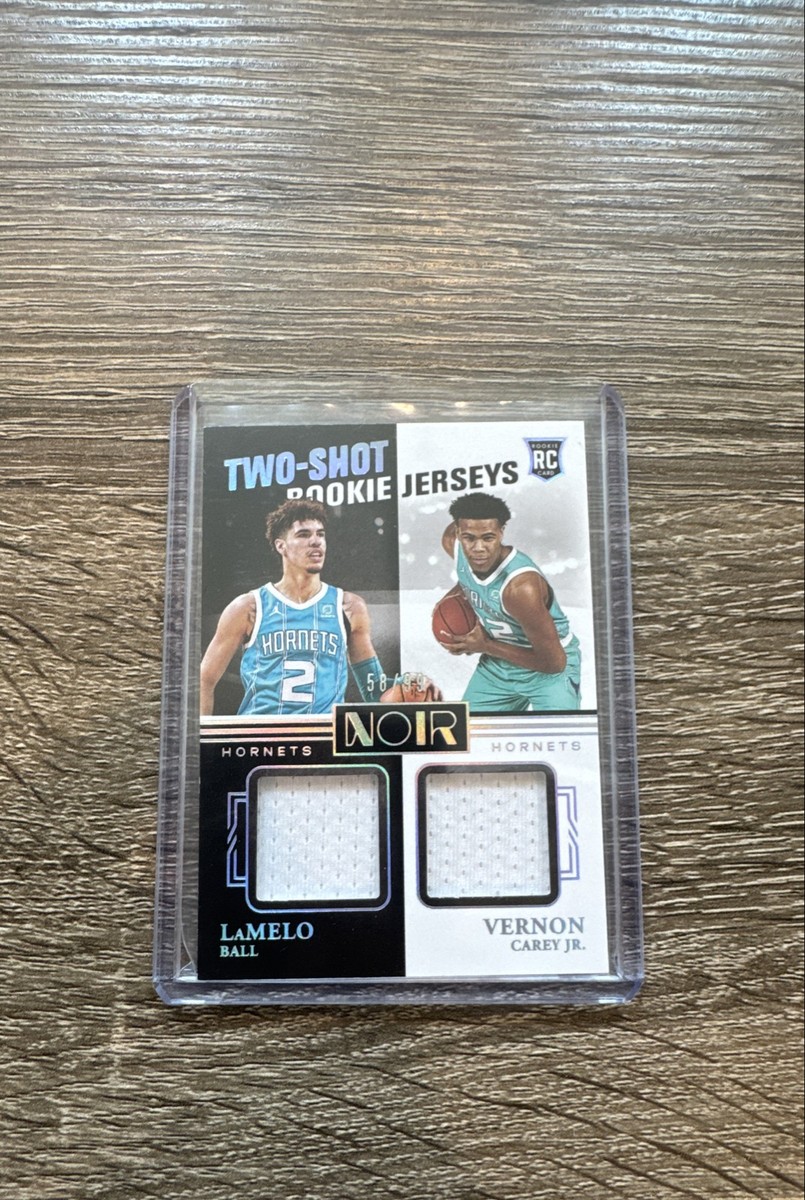 MoMo Sports Cards　38巻11巻セット 2020-21 Panini Noir - Two-Shot Rookie Jerseys LaMelo Ball, Vernon
