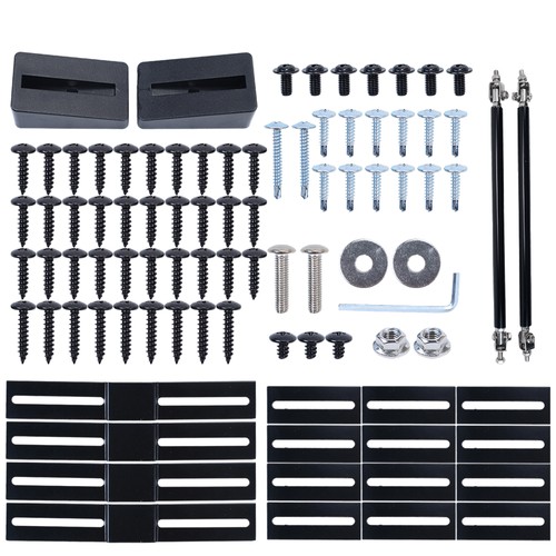 For Acura TL TLX ILX Front Bumper Spoiler Body Kit / Side Skirt/Strut Rods - Picture 4 of 12