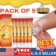  Pack of 5 Knee Joint Relief Cream Arthritis Treatment Cream Ointment 20g USA