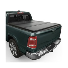 Autosaver88 Frp Hard Tri-fold Truck Bed Tonneau Cover Fits For Dodge Ram 1500...