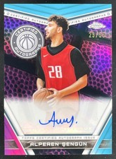 2023-24 Topps Chrome Certified Pink Basketball #CA-AS Alperen Sengun Auto /55