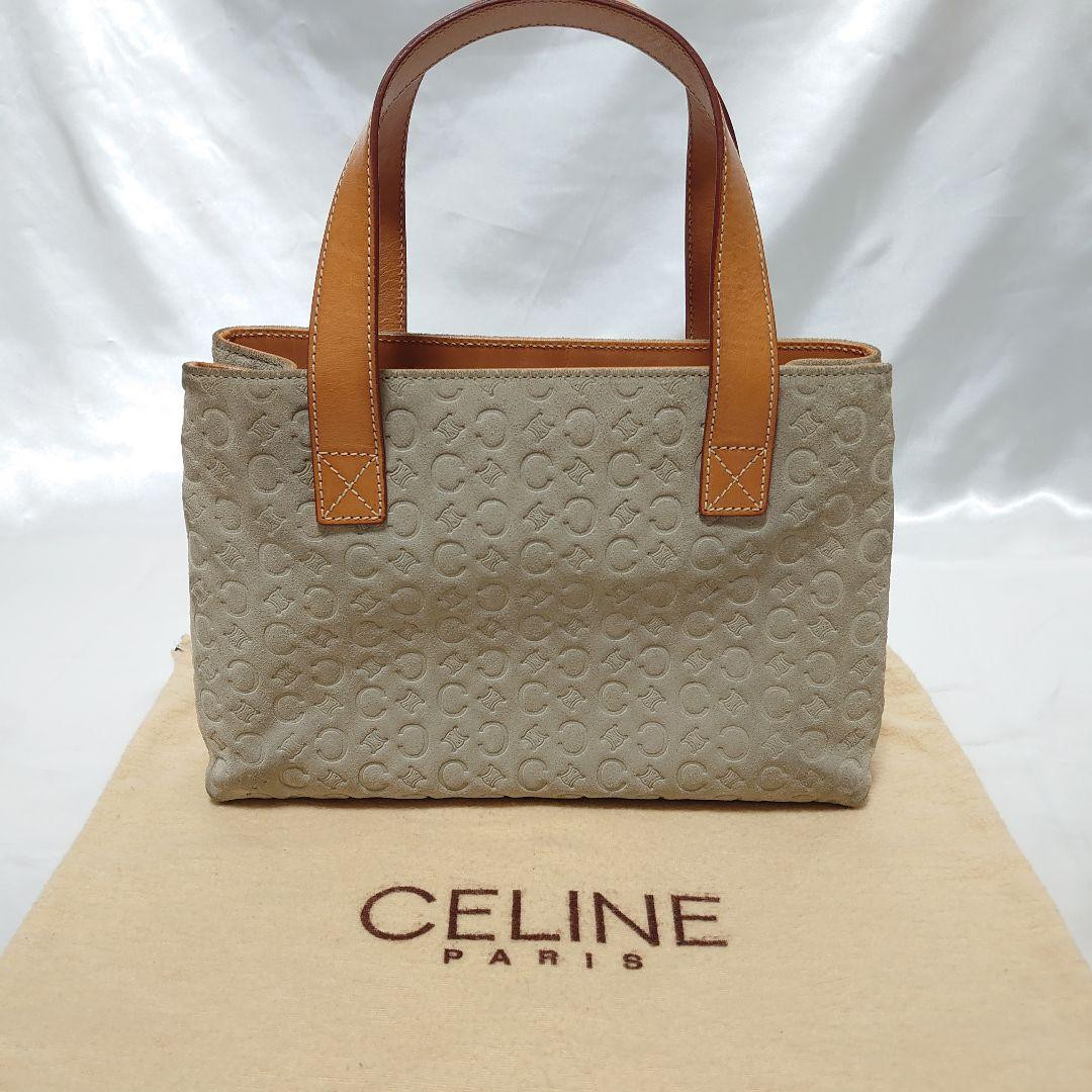 【CELINE】Vintage macadam triomphe canvas vivian ghw★トート Celine Macadam Logo Patch Tote Bag | Vivrelle